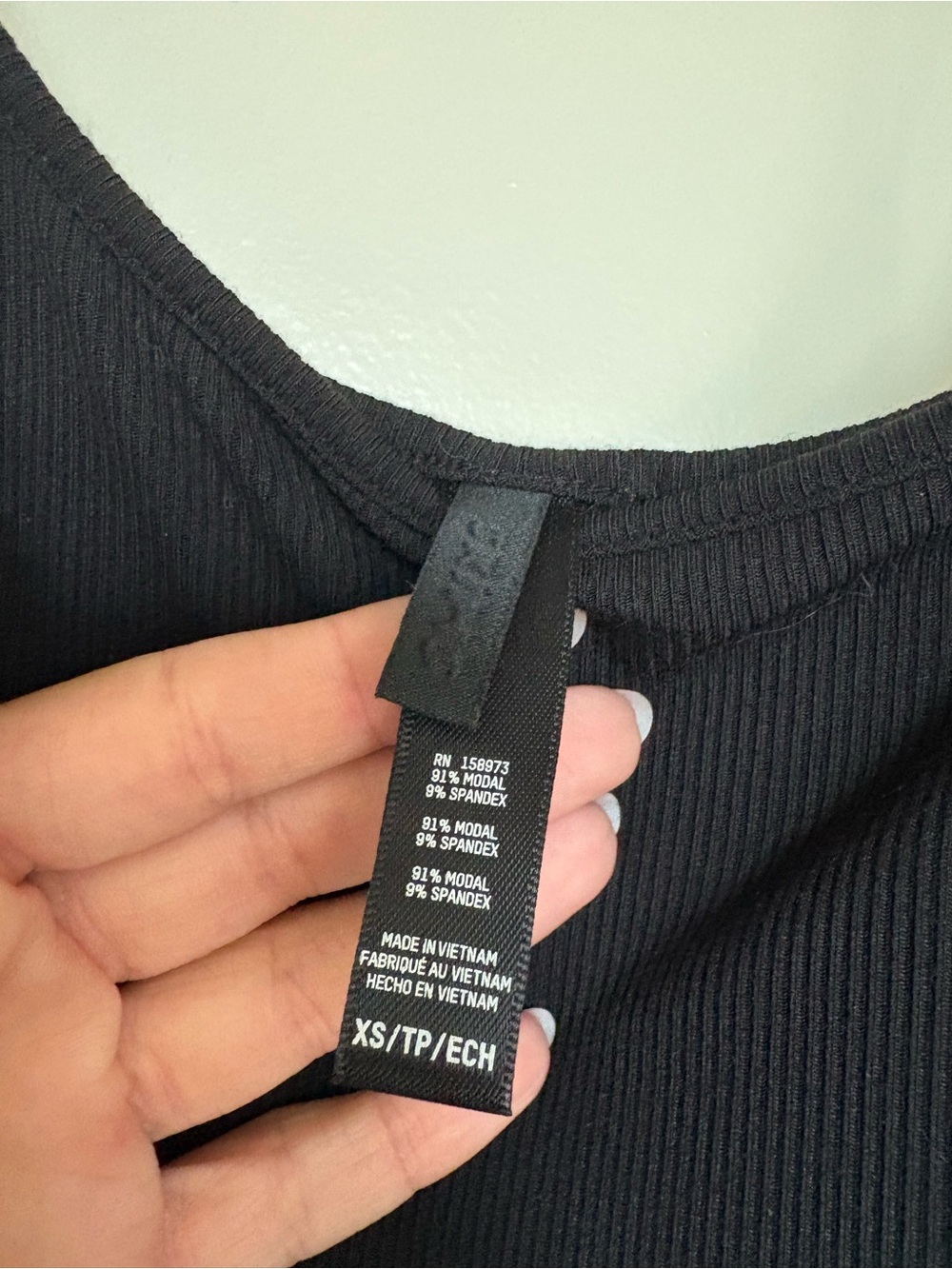 Skims black maxi dress - Picture 2 of 2